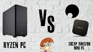 Swapping my Ryzen 5 PC for an £85 Amazon Mini PC and Shadow - Vlog
