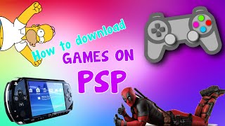 КАК скачивать игры на PSP (без прошивки)!