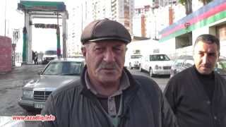 Benzinin qiyməti qalxdı,sürücülərsə sərnişin tapa bilmirlər.