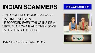 TVNZ FairGo 8th June 2011 - Indian Scammers