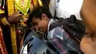 CHETAN CHETU AS YAMARAJA IN TRAFFIC FOR THOSE WHO DINT WEAR HELMET
