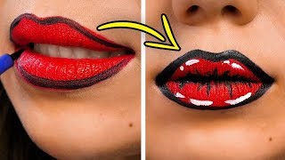 25 КРУТЫХ РИСУНКОВ НА ГУБАХ И ИДЕЙ МАКИЯЖА