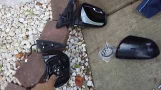Replacement of 2009 Toyota Highlander Passenger Mirror
