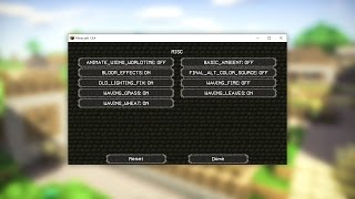 Minecraft Shader Tutorial - Adding MISC Shader Options TAB (SEUS V11) | 1080p 60fps