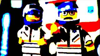 A MAN HAS FALLEN INTO THE RIVER IN LEGO CITY