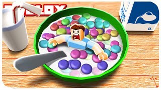 МЕНЯ ХОТЯТ СЪЕСТЬ НА ЗАВТРАК !!! | ROBLOX ПО РУССКИ |