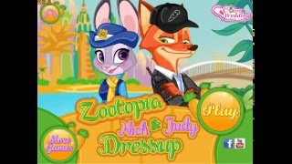 Zootopia Nick and Judy Dressup (Зверополис одевалка Джуди и Ник) - прохождение игры