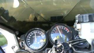 Acceleration FZR-600R 0-250 KM/H