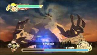 Naruto Storm 1 Shukaku boss battle