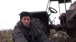 Охота на бобров капканами.