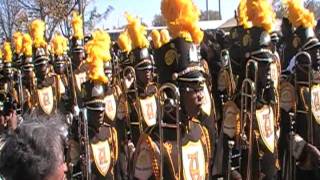 Alabama State Marching in to Legion Field MCC 2011