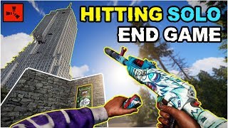 RAIDING EVERYONE To Hit That SOLO END GAME, FAST! - Rust Solo Survival Ep2