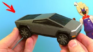 Лепим НОВЫЙ ФУРГОН МОРОЖЕНЩИКА Tesla Cyber Truck | ICE SCREAM 2