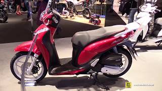 2017 Honda SH Mode 125 CBS Scooter - Walkaround - 2016 EICMA Milan