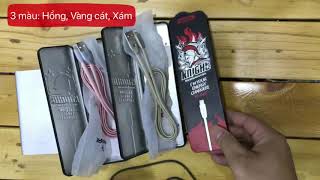 Cable Remax báo đèn - tự ngắt dòng - LongWinner - 097.33.66.115