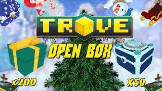 TROVE. OPEN BOX. 250 ЗИМНИХ СУНДУКОВ. УДАЧА, ГДЕ ТЫ?