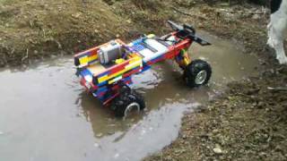 Lego mud bogger