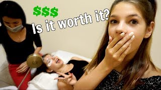 First Time Getting EYELASH Extensions & Shopping Haul