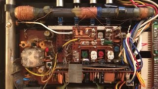"Aiwa TPR-300A" тракт, натяжка нити верньера тюнера.