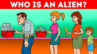 CAN YOU SPOT THE ALIEN? ? FUN RIDDLES FOR ALIEN EXPERTS
