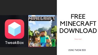 How to download MINECRAFT FREE for any android or iOS device ( easy 3 steps )