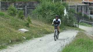 Sunstar ibike pedelec ebike hill test Livigno to Trepalle