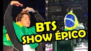 BTS FAZ SHOW ÉPICO EM SÃO PAULO E EMOCIONA FÃS