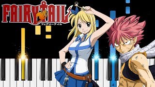 Fairy Tail OP1 - Snow Fairy - Piano Tutorial