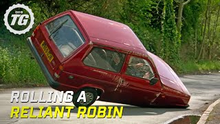 Rolling a Reliant Robin - Top Gear - BBC