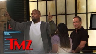 Kanye West Stirs Up TMZ Newsroom Over Trump, Slavery, Free Thought | TMZ