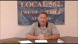 Part 2 of 4. TWU Local 562 President Bob Owens Address to the Members