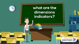 Dimensions and HDI indicators