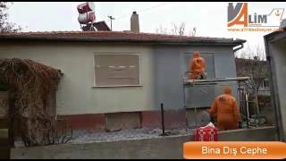 BİNA DIŞ CEPHE RENKLİ PÜSKÜRTME POLİÜRETAN SPREY ALİM İZOLASYON 0532 293 9299