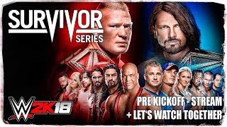 ? LIVE: Let's Watch Together WWE Survivor Series 2017 || GOAL = GIVEAWAY!