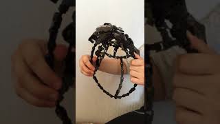 Lego Bionicle Лёвкины самоделки) Шлем воина)