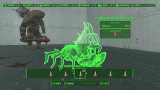 Fallout 4 - Ancient Behemoth vs Mirelurk Deep King