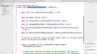 Core Data CRUD (Create, Read, Update, Delete) Essentials Swift 4 + Simple App