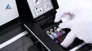 Как извлечь картриджи из каретки на примере Epson Stylus NX130