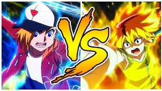 AIR KNIGHT VS GEIST FAFNIR! BEYBLADE BURST CHOUZETSU
