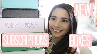 NEW SUBSCRIPTION BOXES | JUNE 2017
