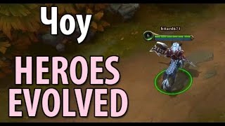 Chou Gameplay, Игра Heroes Evolved (Обзор героя)