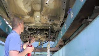 Grand Vitara. Работа с днищем.