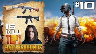 Scar Light SL & AK47 | Grimmmz Battlegrounds Top 2 Full Match #10 | Top 1 PUBG