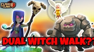 DUAL WITCH WALK + GOBO | "NEW 2017" BEST 3 STARS STRATEGY | CLASH OF CLANS