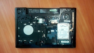 How to replace hard drive (HDD) on the laptop Lenovo G505