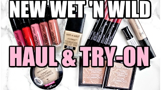 NEW Wet 'n Wild Makeup | Review & Try-On Haul