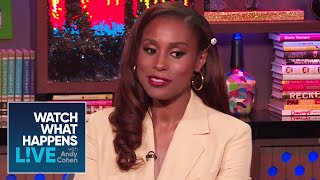 Issa Rae Reacts to Sitting Next to Lisa Rinna | WWHL