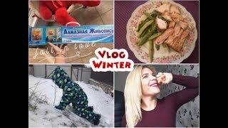 VLOG: Зимняя сказка, Шокирующая история развода, Алмазная живопись, Как делать картину по номерам ?!