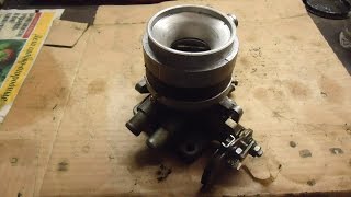 Дизель ОМ 617 на газу.