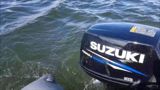 обкатка Aquilon СВ 340 и Suzuki 9.9